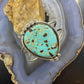 Joe Tafoya Vintage Sterling Teardrop Turquoise Split Shank Bracelet For Women