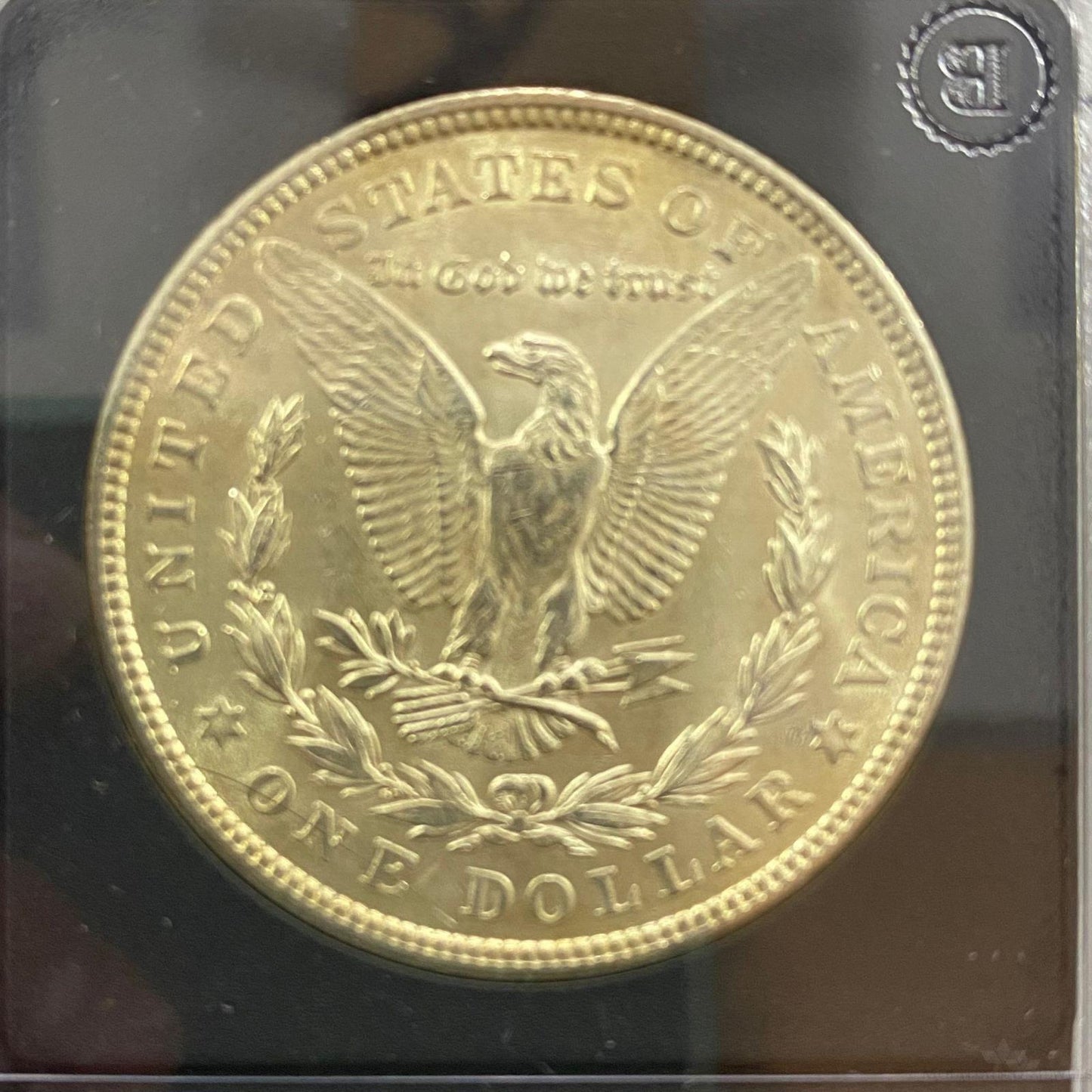1921 $1 US Morgan Silver Dollar Coin VF-EF #BA17-00187-003