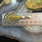 Carolyn Pollack Sterling Silver & Brass Mother of Pearl Decorated Enhancer Pendant For Women