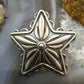 Carolyn Pollack Sterling Silver Engraved Decorated Star Unisex Pendant/Brooch