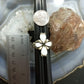 Carolyn Pollack Sterling Silver 4 Pear White Jasper Flower Ring Size 8.25 For Women
