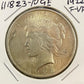 1922 US Peace Silver Dollar F-VF #111823-10GE
