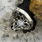 Carolyn Pollack Sterling Silver 5 Multi Gemstone Decorated Ring For Women