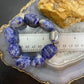 Carolyn Pollack Vintage 9 Chunky Sodalite Beads Stretch Bracelet For Women