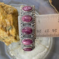 Carolyn Pollack Southwestern Style Sterling Silver Spiny Oyster Row Bracelet For Women