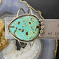 Joe Tafoya Vintage Sterling Teardrop Turquoise Split Shank Bracelet For Women