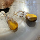 Carolyn Pollack Vintage Southwestern Style Sterling Silver Tiger Eye Dangle Earrings For Women