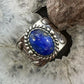 Carolyn Pollack Sterling Silver Oval Lapis Lazuli Wide Band Ring For Women