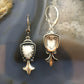 Carolyn Pollack Southwestern Style Sterling Silver Howlite Dangle Earrings For Women