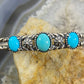 Carolyn Pollack Southwestern Style Sterling Silver Sleeping Beauty Turquoise Bracelet For Women