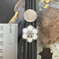 Carolyn Pollack Sterling Silver 6 Pear White Jasper Flower Ring For Women