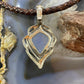 Carolyn Pollack Southwestern Style Sterling Silver Blue Lace Agate Decorated Pendant For Women