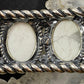 Carolyn Pollack Southwestern Style Sterling Silver Howlite Row Bracelet For Women