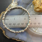 Carolyn Pollack Sterling Silver 8" Swirls and Bars Stretch Bracelet For Women