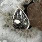 Native American Sterling Silver Triangle White Buffalo Ring Size 8 For Women