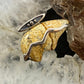 Carolyn Pollack Southwestern Style Sterling Silver Picture Jasper Spirit Bear Ring Size 5.25 For Women