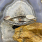 Carolyn Pollack Vintage Sterling Silver Decorated Ribbon Bracelet For Women