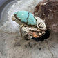 Silver Ray Sterling Silver Natural Turquoise With Matrix Ring Size 8.5 For Women