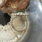 Carolyn Pollack Sterling Silver Oval Malachite Decorated Ring Size 9 For Women