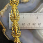 Carolyn Pollack Sterling Silver Gold Plated Decorated Link Bracelet For Women