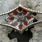 Carolyn Pollack Sterling Silver 9 Red Jasper Decorated Cluster Bracelet For Women