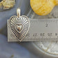 Carolyn Pollack Southwestern Style Sterling Silver Engraved Triple Heart Enhancer Pendant For Women