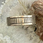 Native American Sterling Silver Vertical Engraved SW Motif Ring Size 12.5 For Men