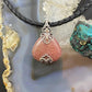 Carolyn Pollack Sterling Silver Decorated Rhodonite Enhancer Pendant For Women