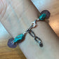 Carolyn Pollack Sterling Silver Amethyst & Green Turquoise Bracelet For Women