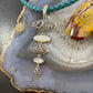 Carolyn Pollack Southwestern Style Sterling Silver Moonstones Decorated Pendant For Women