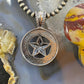 Carolyn Pollack Southwestern Style Sterling Silver Texas Star Decorated Pendant