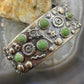Carolyn Pollack Vintage Southwestern Style Sterling Silver Turquoise Petroglyphs Bracelet For Women