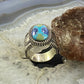 Carolyn Pollack Southwestern Style Sterling Silver Oval Multistone Inlay Rug Design Ring Size 6 For Women