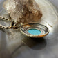 Carolyn Pollack Southwestern Style Sterling Silver Oval Turquoise Enhancer Pendant For Women