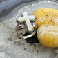 Carolyn Pollack Sterling Silver Carved Mother of Pearl Decorated Cross Ring For Women