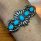 Carolyn Pollack Sterling Silver Sleeping Beauty Turquoise Decorated Bracelet For Women