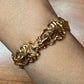 Carolyn Pollack Sterling Silver Gold Plated Decorated Link Bracelet For Women