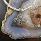 Carolyn Pollack Southwestern Style Sterling Silver Flower Decorated Enhancer Pendant For Women