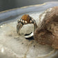 Carolyn Pollack Sterling Silver Oval Faceted Tiger Eye Ring Size 8.25 For Women
