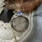 Carolyn Pollack Sterling Silver Picture Jasper & Denim Lapis Ring Size 6.25 For Women