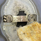 Alex Sanchez Native American Sterling Silver Petroglyph Bracelet For Women #1