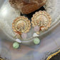 Carolyn Pollack Sterling Silver Concho w/Multi Gemstone Beads Stud Earrings For Women
