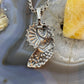 Carolyn Pollack Southwestern Style Sterling Silver Owl Enhancer Pendant For Women