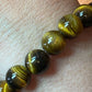 Carolyn Pollack Sterling Silver  Tiger Eye Double Spirit Animal Foldover Clasp Bracelet