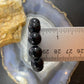 Carolyn Pollack Sterling Silver Onyx Bead Spirit Animal Foldover Clasp Bracelet For Women