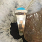 Carolyn Pollack Sterling Square Faceted Turquoise Decorated Ring For Women