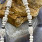 Carolyn Pollack Vintage Sterling Silver Howlite Beaded Necklace For Women