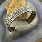 Carolyn Pollack Vintage Southwestern Style Sterling Silver Stamped Decorated Bracelet For Women