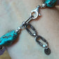 Carolyn Pollack Sterling Silver Amethyst & Green Turquoise Bracelet For Women