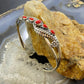 Carolyn Pollack Vintage Southwestern Style Sterling Silver Red Jasper Bracelet For Women